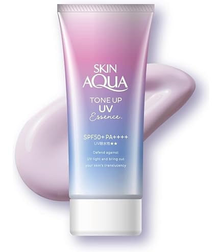 ROSE AQUA UV color cream beige 40g×3本 Amazon.com: Skin Aqua Sunscreen Tone Up Uv Essence Happiness Aura